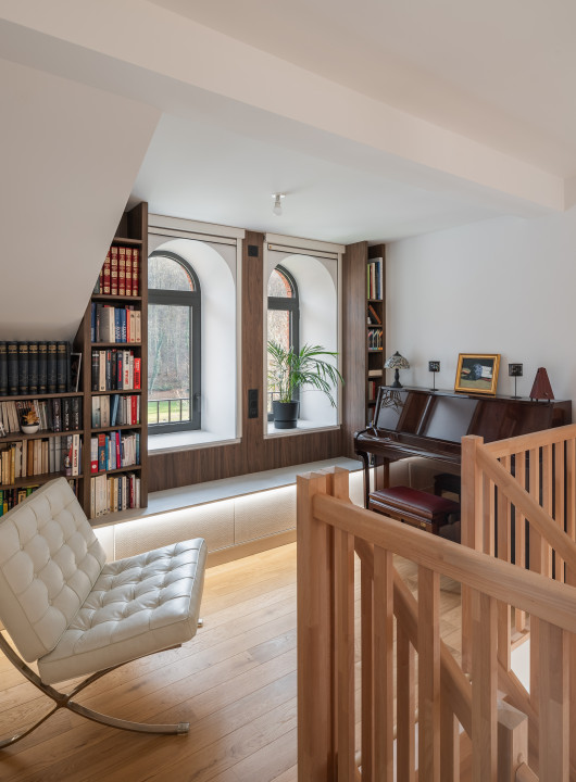 rénovation espace de lecture