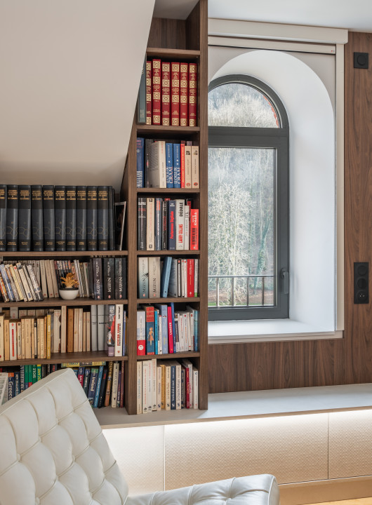 rénovation espace de lecture